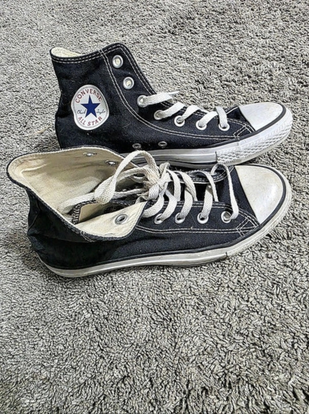 Converse Chuck Taylor All Star Sneakers Black & White US 7